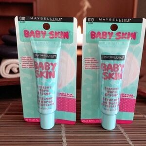 (2‎ Packs) Maybelline Baby Skin Instant Pore Eraser Primer NEW